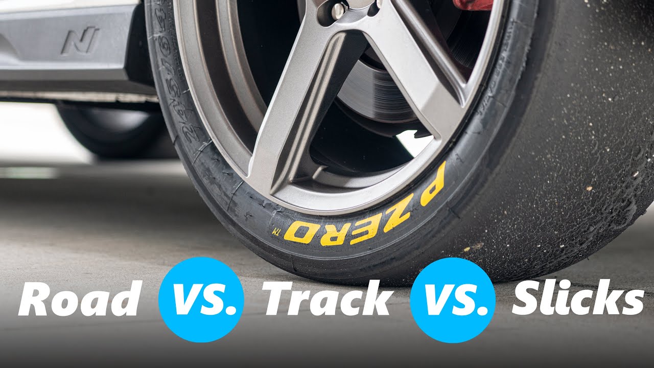 Road Tyres vs Track Tyres vs Slick Tyres