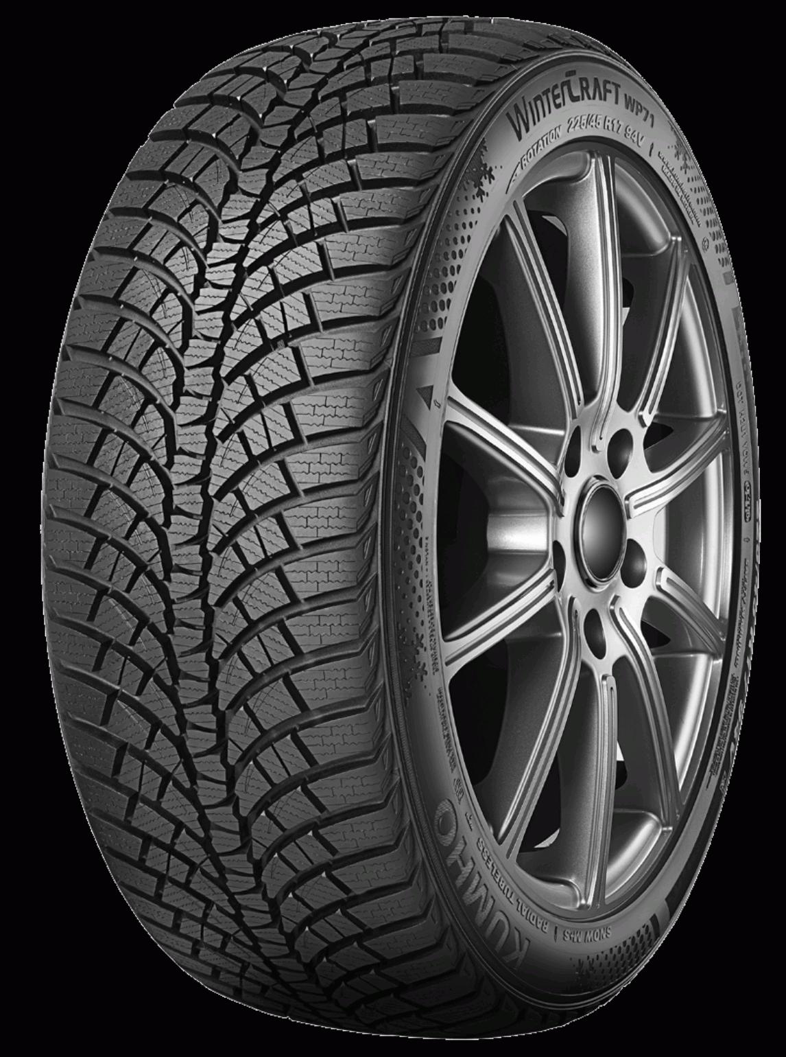 Tests Tyre WinterCraft Kumho Reviews WP71 - and